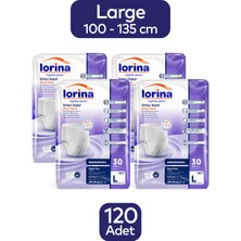 Lorina Külotlu Bez 4 x 30 Adet