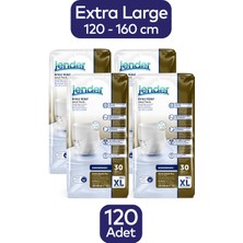 Jender Emici Külot XLarge 120 Adet 30'luk 4 Paket