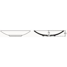 Isvea Sistemay Tezgah Üstü Lavabo 51 cm