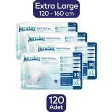 Jender Bel Bantlı Hasta Bezi X-Large 30'Lu 4 Paket