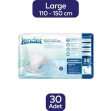 Jender Belbantlı Hasta Bezi Büyük Boy - Large 30 Adet 1 Paket