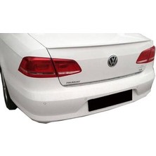 Fiber Aksesuar Fiberaksesuar Volkswagen Passat B7 Beyaz Spoiler