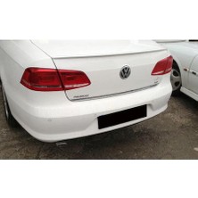 Fiber Aksesuar Fiberaksesuar Volkswagen Passat B7 Beyaz Spoiler