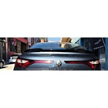 Fiber Aksesuar Fiberaksesuar Renault Megane 4 Beyaz Spoiler