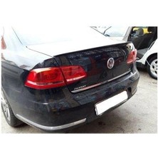 Fiber Aksesuar Fiberaksesuar Volkswagen Passat B7 Siyah Spoiler