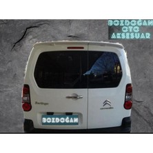 Fiber Citroen Berlingo 2009- Çift Kapı Astarlı Spoiler