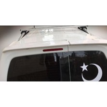 Fiber Citroen Berlingo 2009- Çift Kapı Astarlı Spoiler