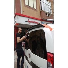 Fiber Aksesuar Fiberaksesuar Fiat Fiorino Siyah Spoiler