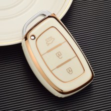 Alazpay Hyundai Tucson Bayon Elantra Accent IX35 I10 I20 I30 I40 Anahtar Kılıfı (Sustasız)