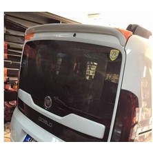 Fiber Fiat Doblo 2010-2020 Beyaz Kulaklı Spoyler (Sry)