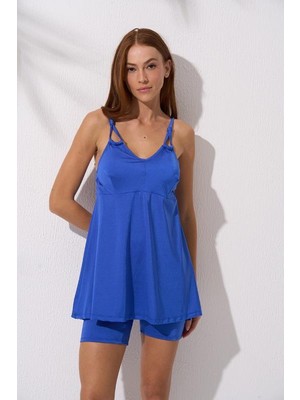 Pierre Cardin Şortlu V Yaka Tankini 241505
