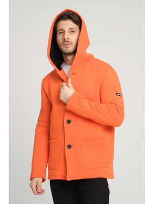 Alexander Gardi Kapüşonlu Içi Şardonlu Oversize Ceket (E22-60700)