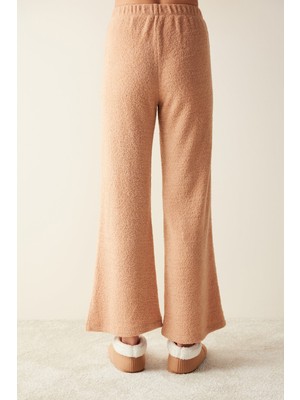 Penti Cozy Solid Pantolon Kahverengi Pijama Altı