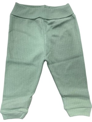 Tiffany Tekstil  Pantolon Patiksiz Basic Theme Raporlu Mint