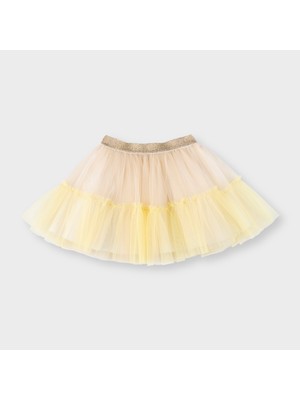 Panço Tütü Etek Kız Çocuklar İçin Yumuşak Doku ve Katmanlı Tasarım ile Canlı Renk Seçenekleri