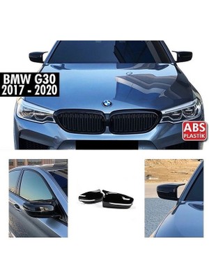 HYM Tuning Bmw 5 Serisi G30 2017-2020  Yarasa Ayna Kapağı, Piano Black Abs Plastik
