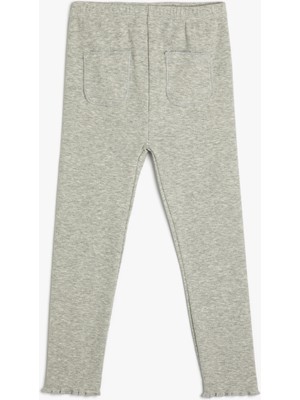 Koton Basic Tayt Cep Detaylı Ribanalı