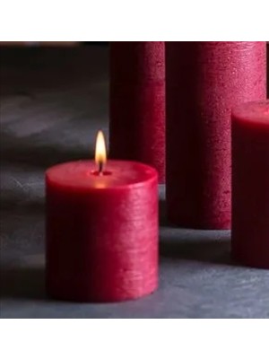 Morlalem 6cm Silindir Mum Silikon Kalıp K-1256, Kokulu Taş Sabun Alçı Mum Kalıbı