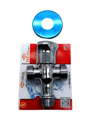 Venelda Çift Çıkışlı Çamaşır Musluk (K246)