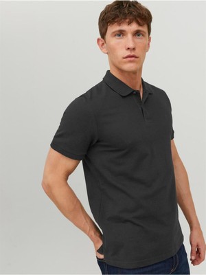 Jack & Jones Jjbasıc Polo Ss Noos Gri