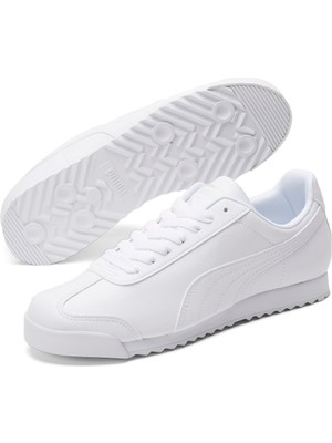 Roma Basic White-Black Unisex Beyaz Sneaker 35357204