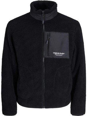 Jack & Jones Jorvesterbro Teddy Jacket Noos Erkek Siyah Mont 12238854-Black