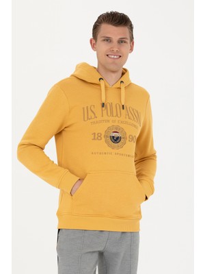U.S. Polo Assn. Erkek Hardal Sweatshirt 50270786-VR072