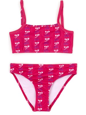 U.S. Polo Assn. Kız Çocuk Pembe Bikini 50266346-VR041