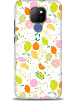 gmotp General Mobile Gm 20 Kılıf Hd Baskılı - Renkli Limonlar