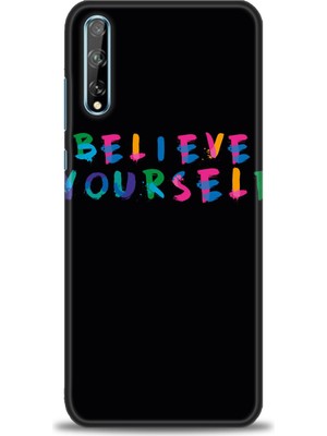 gmotp Huawei P Smart S Kılıf Hd Baskılı - Believe