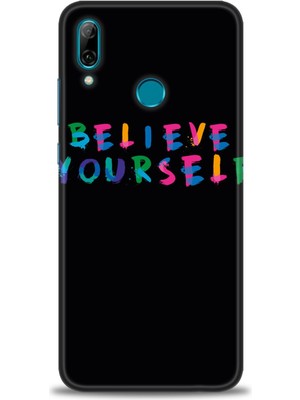 gmotp Huawei P Smart 2019 Kılıf Hd Baskılı - Believe