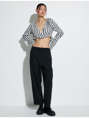 Koton Paraşüt Pantolon Beli Lastikli Cep Detaylı