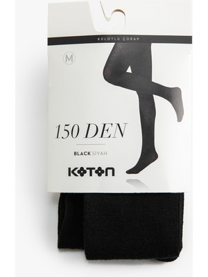 Koton Külotlu Çorap 150 Den Pamuk Karışımlı