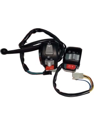 Moto Express Yamaha Bws100 2006-2010 Yeni Model Sağ Sol Kütük Kumanda Kütüğü Paneli D1