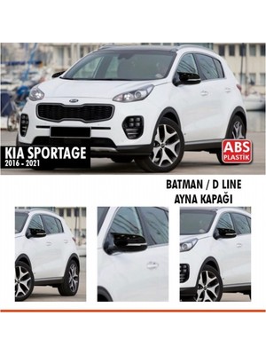 Batman Kia Sportage 2016-2021 Batman Yarasa Ayna Kapağı