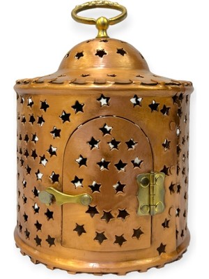 Efemir Silindir Yıldız Kesimli Bakır Fener No: 2