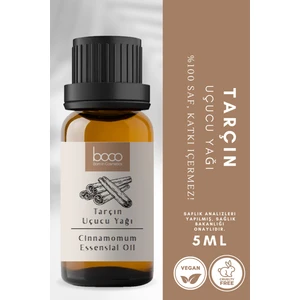 Tarçın Yağı Tarçın Uçucu Yağ Saf Aromaterapi Uçucu Yağı - 5 Ml