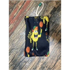 Street Bag Grafiti Basketbol Desenli Baskılı Kalemlik , El Çantas , Baskılı Bez Çanta , Makyaj Çantası