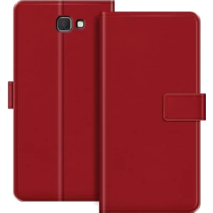 M.TK Moveteck Samsung Galaxy J7 Prime Kılıf Tam Kaplar Deri Dokulu