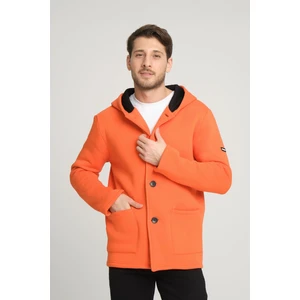 Alexander Gardi Kapüşonlu Içi Şardonlu Oversize Ceket (E22-60700)