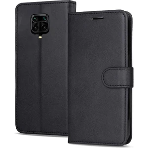 M.TK Moveteck Xiaomi Redmi Note 9s - 9 Pro Kılıf Tam Kaplar Deri Dokulu