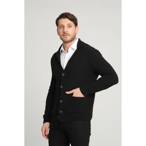 Alexander Gardi V Yaka Düğmeli Triko Ceket (E23-6709)