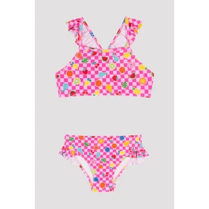 Kız Çocuk Fruit Halter Bikini Üstü