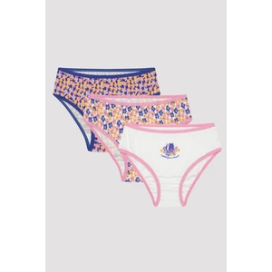 Kız Çocuk Bouquet 3lü Slip Külot