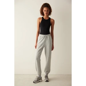 Siyah Halter Yaka Kolsuz Bodysuit