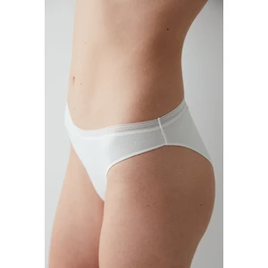Easy Pamuklu Trim Kırık Beyaz Slip Külot