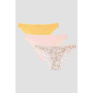 Printed Pointel 3lü Slip