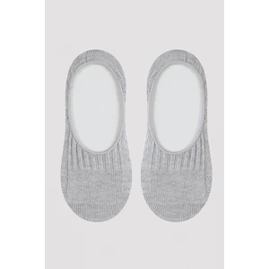 Warm Gri Babet Çorabı