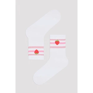 Strawberry Tennis Socket Çorap