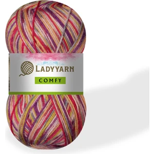 Lady Yarn Comfy El Örgü Ipliği (Çorap Ipliği)
